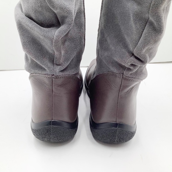 {Hotter}Mystery Suede & Leather Boots - Picture 12 of 15